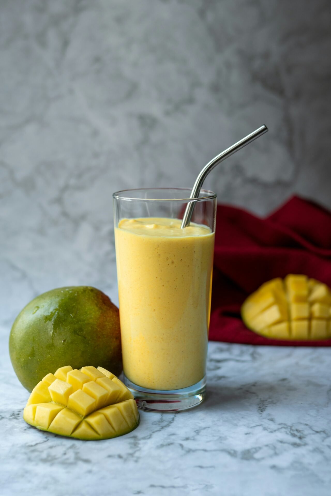 Tropical Mango Smoothie for a refreshing summer snack